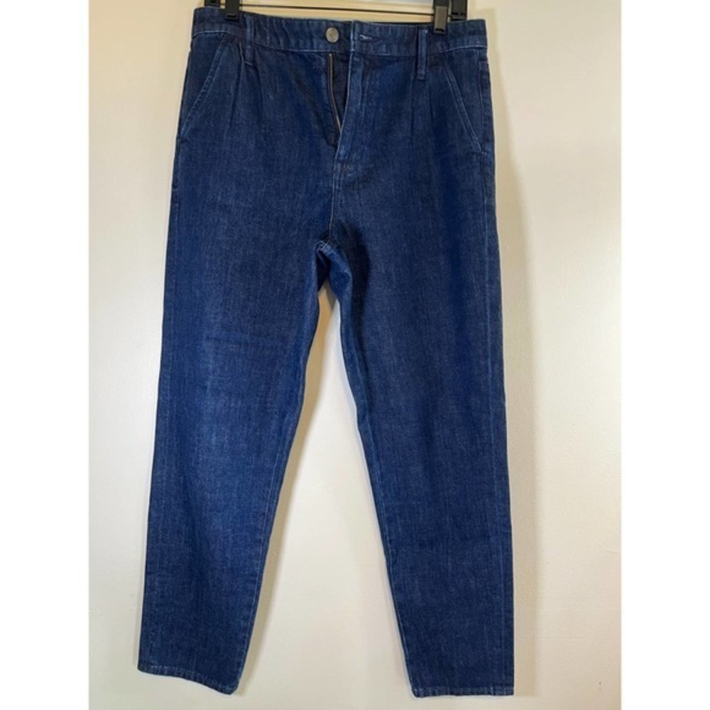 J.Crew‎ Women's Re-imagined Tapered Blue Jeans 28 (30) x 28